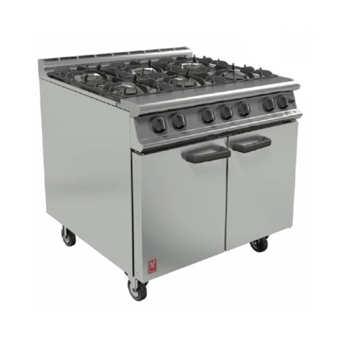 6 burner lpg range