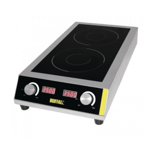 Double induction hob