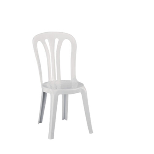 White bistro chair